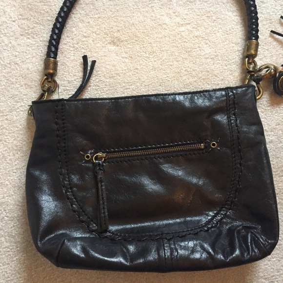 The Sak Leather Black Shoulder Bag - Picture 4 of 5